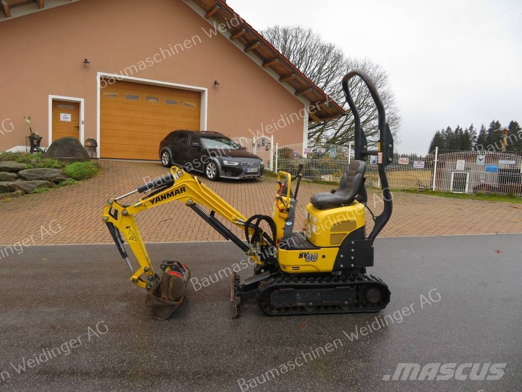 Yanmar SV 08-1 A حفارات صغيرة أقل من 7 طن (حفارات صغيرة)