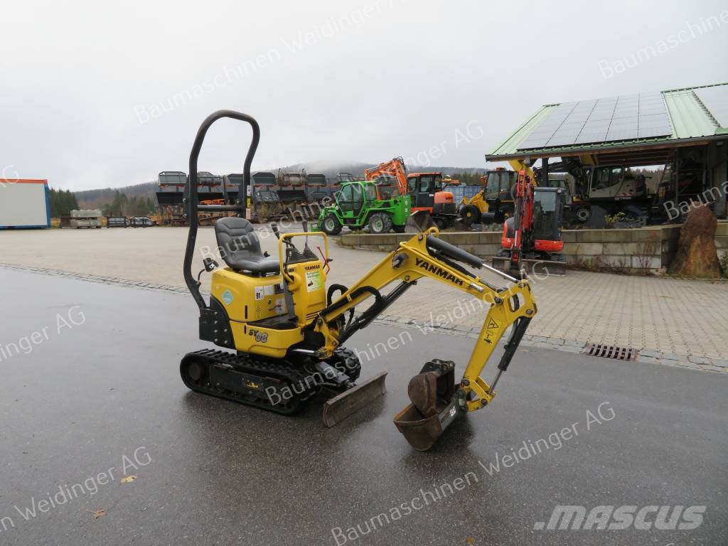 Yanmar SV 08-1 A حفارات صغيرة أقل من 7 طن (حفارات صغيرة)