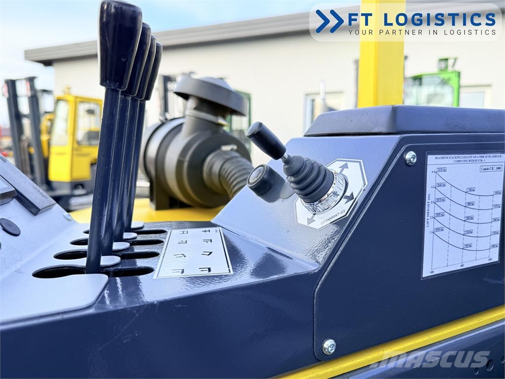 Combilift CB3000 | GAS | TRIPLEX 4900 | FREE-LIFT | FORK-POS 4-vägstruck