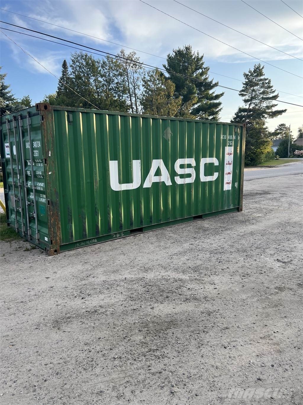 Global Container Exchange 20 DV Storage containers