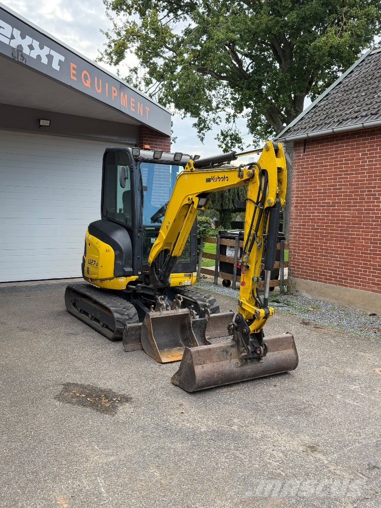 Kubota U 27-4 Mini ekskavatori < 7 t