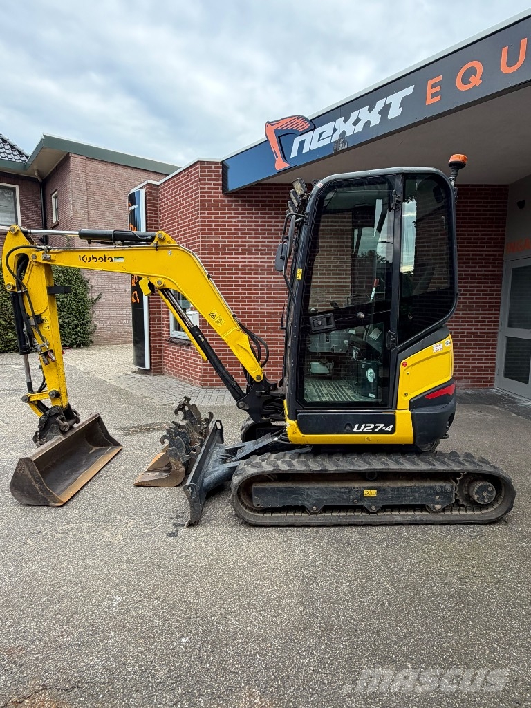 Kubota U 27-4 Mini ekskavatori < 7 t