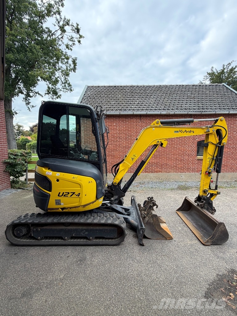 Kubota U 27-4 Mini ekskavatori < 7 t