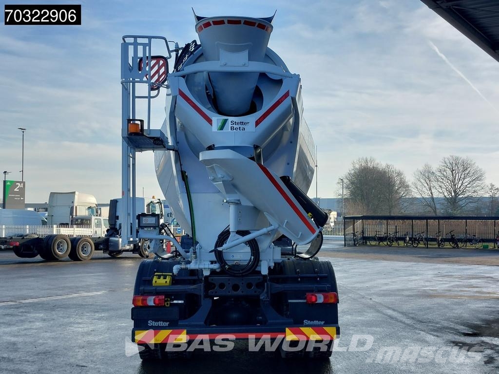Mercedes-Benz Arocs 4142 8X4 NEW! 12m3 Stetter Mixer Steelsuspen Автобетоносмесители