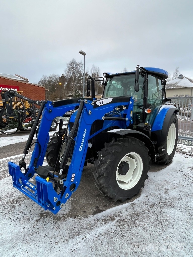 New Holland T5.90 S ny inkl Quicke X3S Traktori