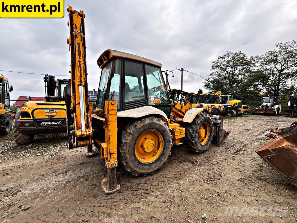 JCB 4CX KOPARKO-ŁADOWARKA 2001R. | JCB 5CX NEW HOLLAND Koparko-ładowarki