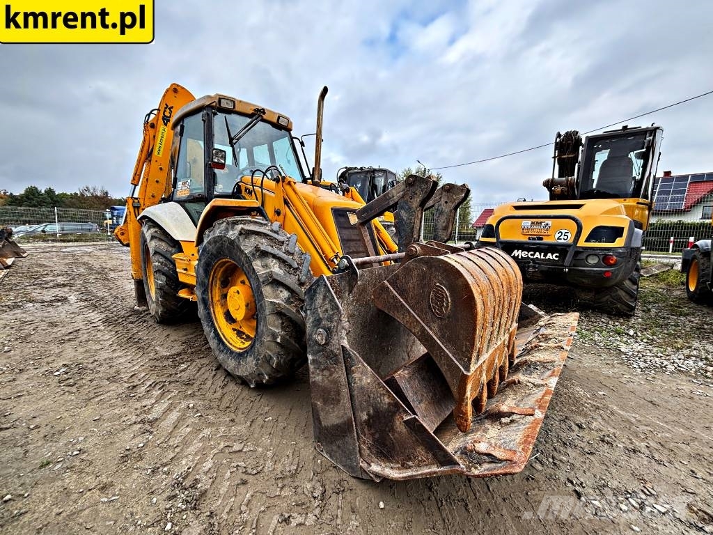 JCB 4CX KOPARKO-ŁADOWARKA 2001R. | JCB 5CX NEW HOLLAND Koparko-ładowarki