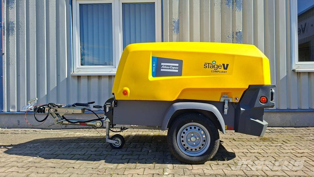 Atlas Copco XAS 88-7 AF+WSD+BP+PD مكابس