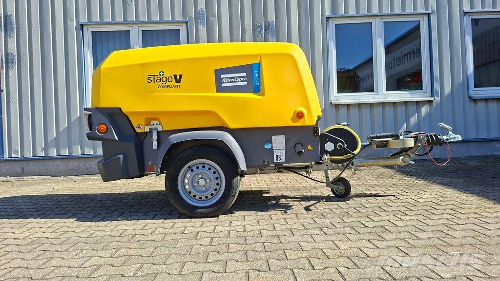 Atlas Copco XAS 88-7 AF+WSD+BP+PD مكابس