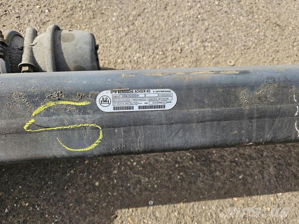 BPW SKHZF 9008-15 ECO-P MEGA AXLE DISC Ejes