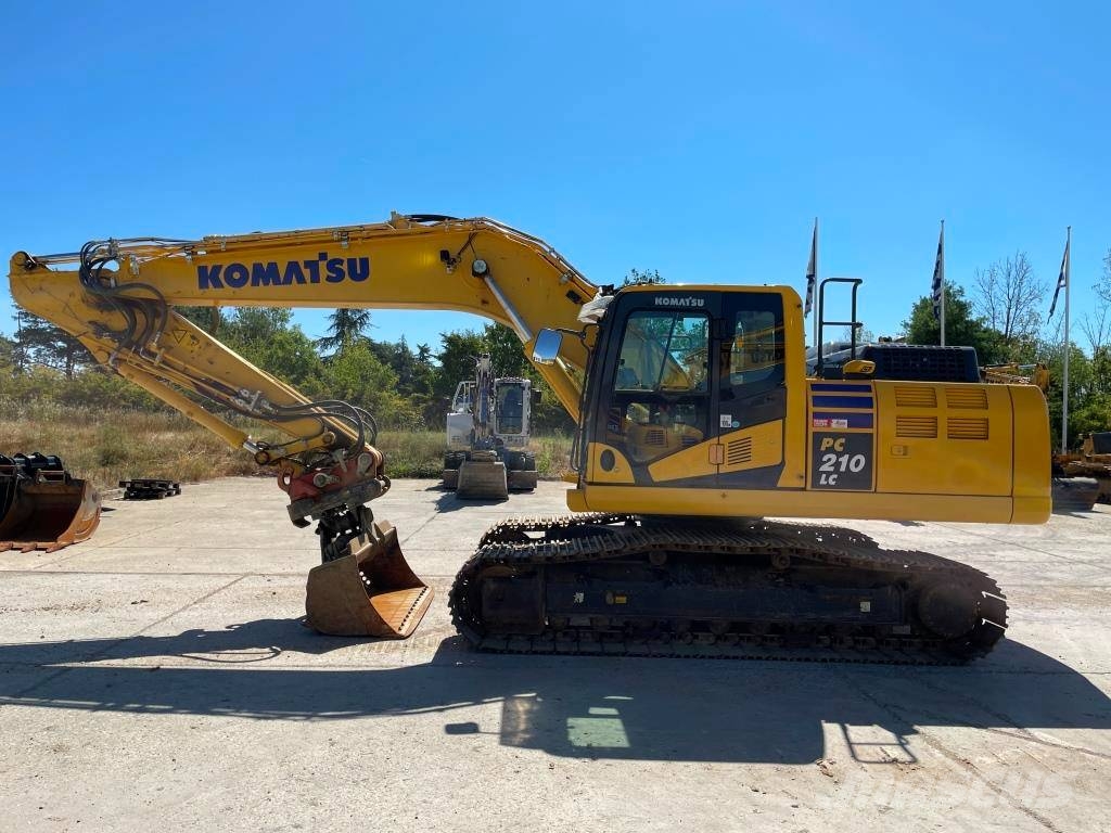 Komatsu PC210LC-11E0 + système de guidage 3D Leica Εκσκαφείς με ερπύστριες