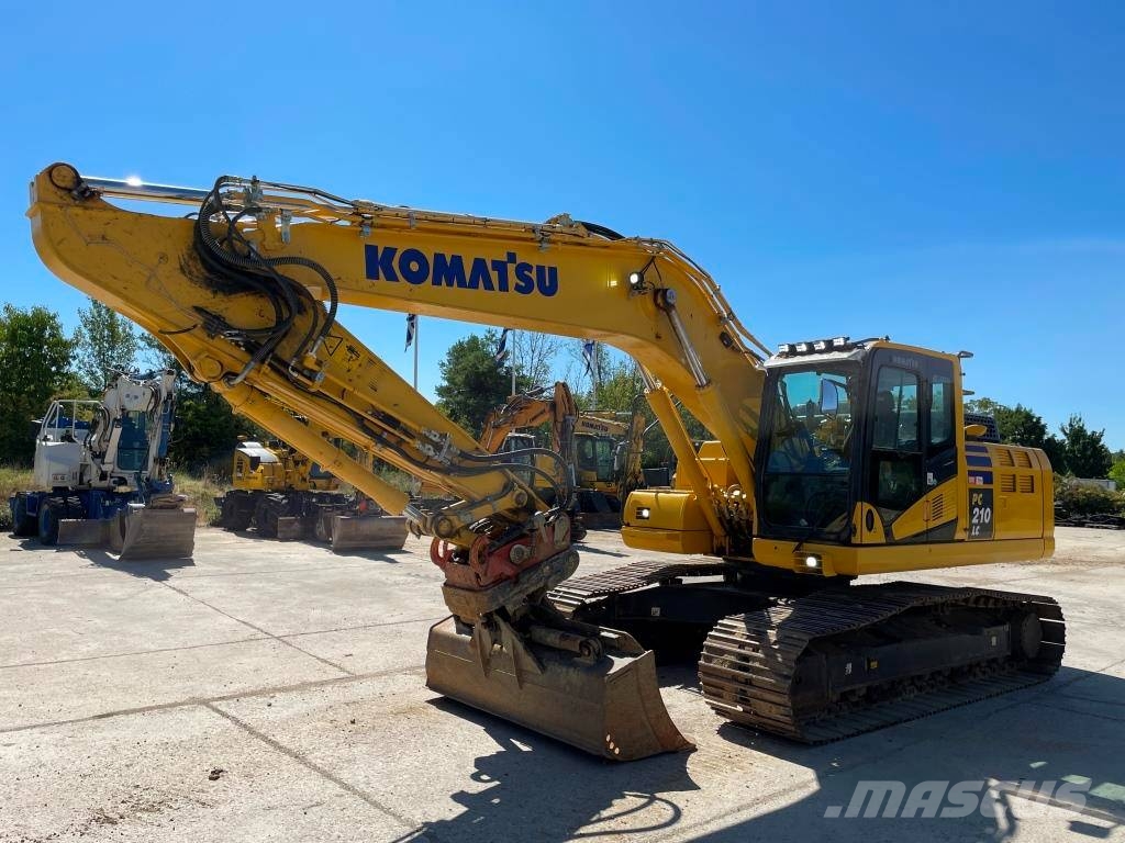 Komatsu PC210LC-11E0 + système de guidage 3D Leica Εκσκαφείς με ερπύστριες