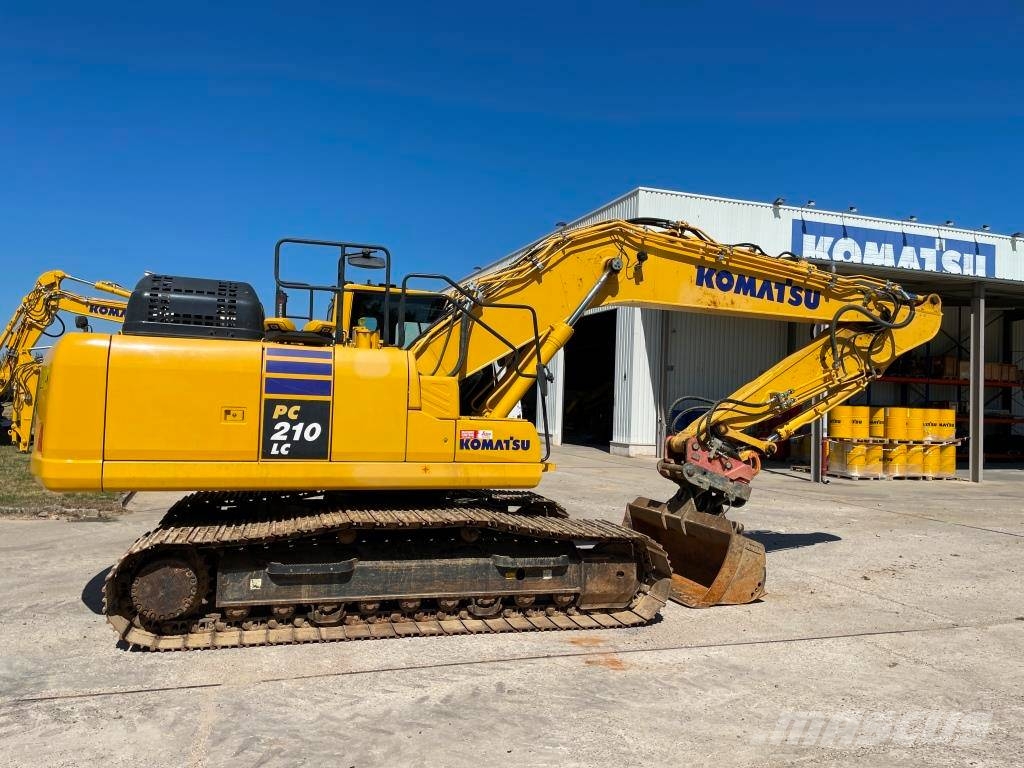 Komatsu PC210LC-11E0 + système de guidage 3D Leica Εκσκαφείς με ερπύστριες