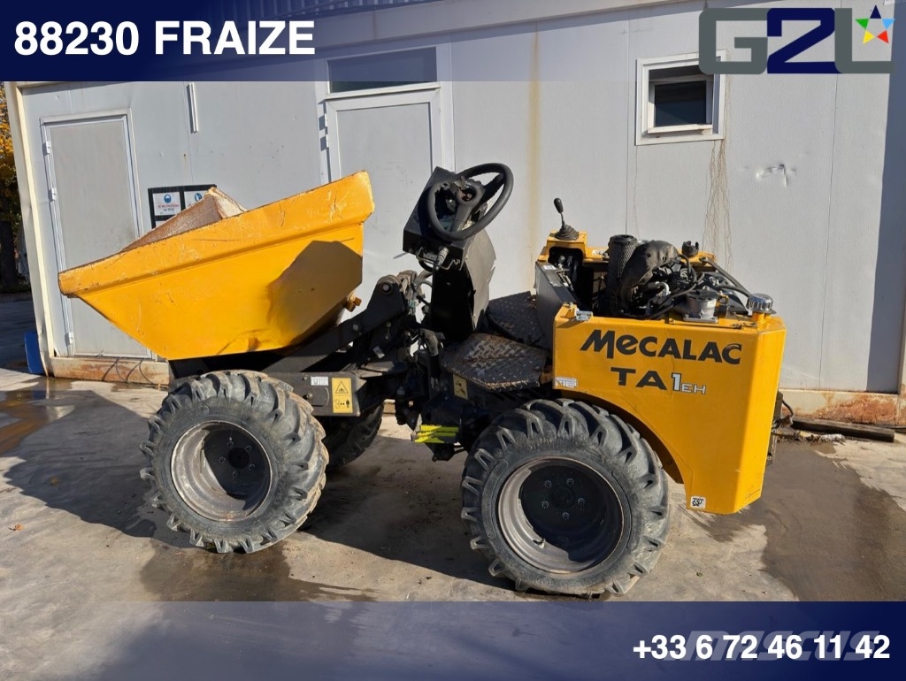 Mecalac TA 1 EH *ACCIDENTE*DAMAGED*UNFALL* Dumpers de site