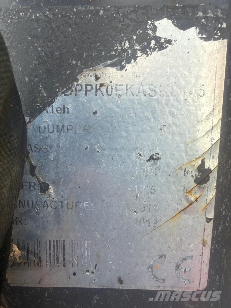 Mecalac TA 1 EH *ACCIDENTE*DAMAGED*UNFALL* Dumpers de site