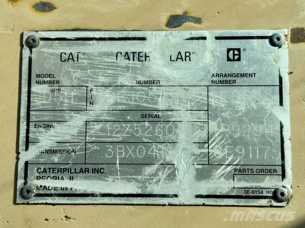 CAT D 5 H XL Buldožerji goseničarji