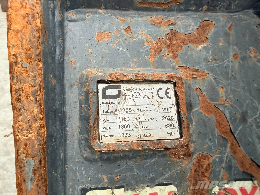 CAT 325 07A | OQ80 | Blade | Generator Pelle sur chenilles