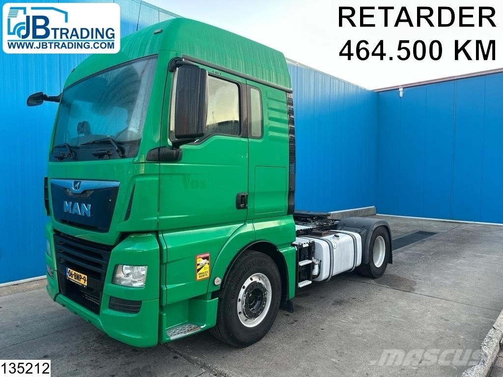 MAN TGX 18 460 EURO 6, ACC, retarder, pto Тягачі