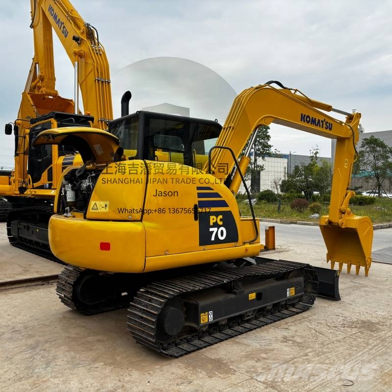 Komatsu PC 70 Midi bagri 7t – 12t
