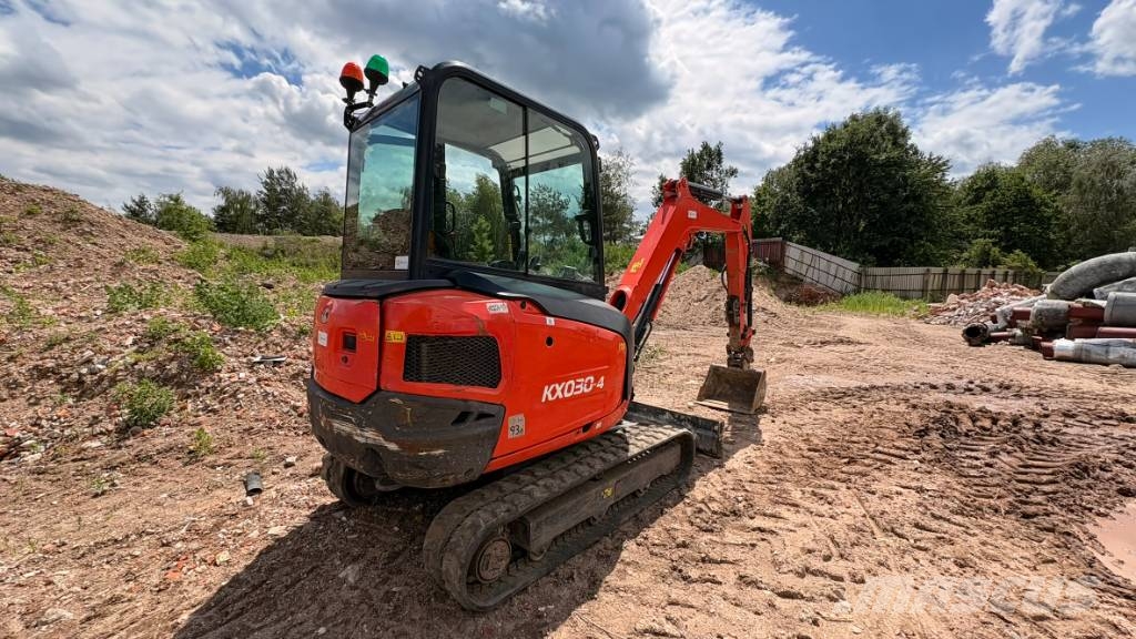 Kubota KX 030-4 حفارات صغيرة أقل من 7 طن (حفارات صغيرة)