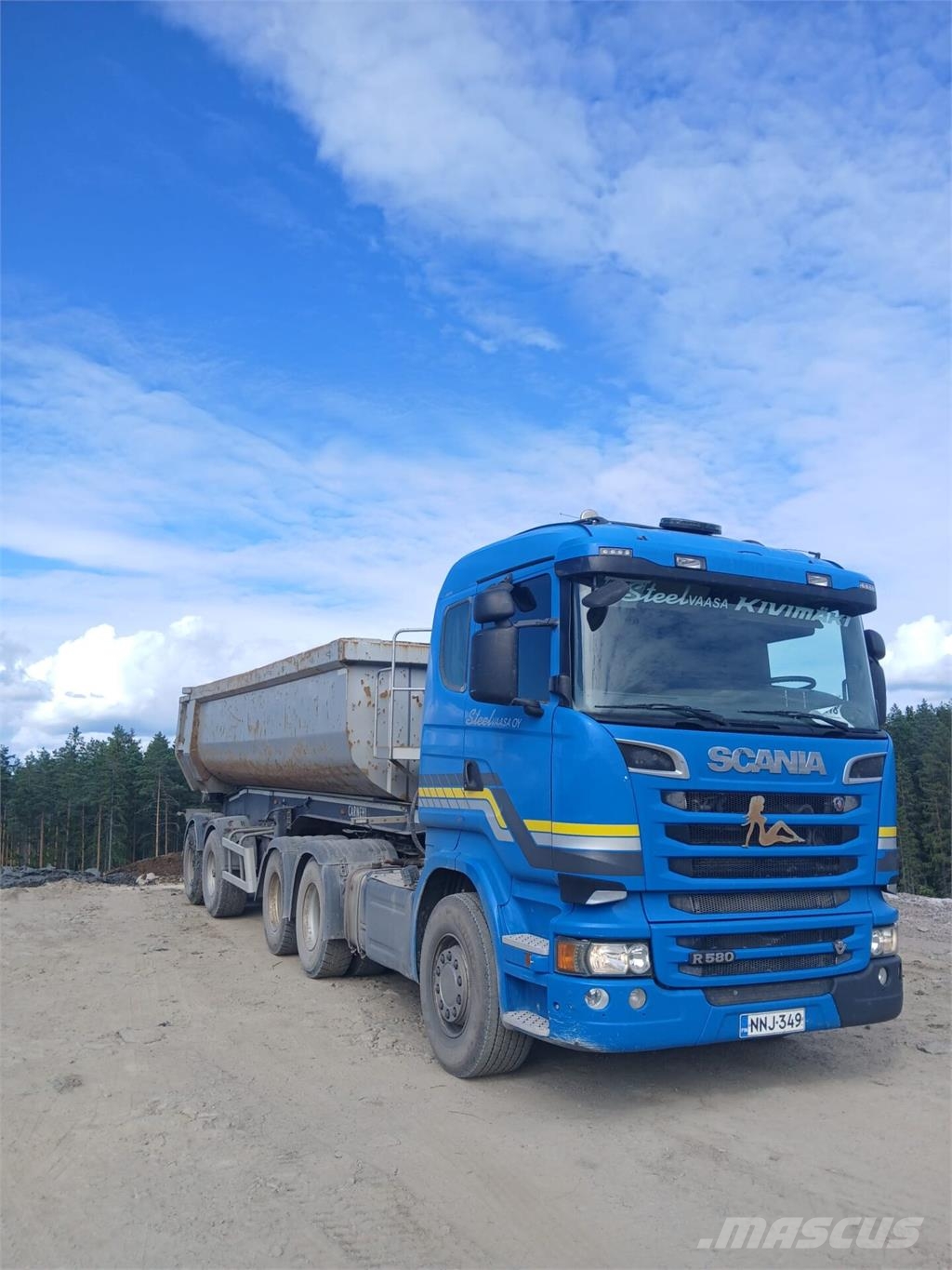Scania R580 Camiones bañeras basculantes o volquetes