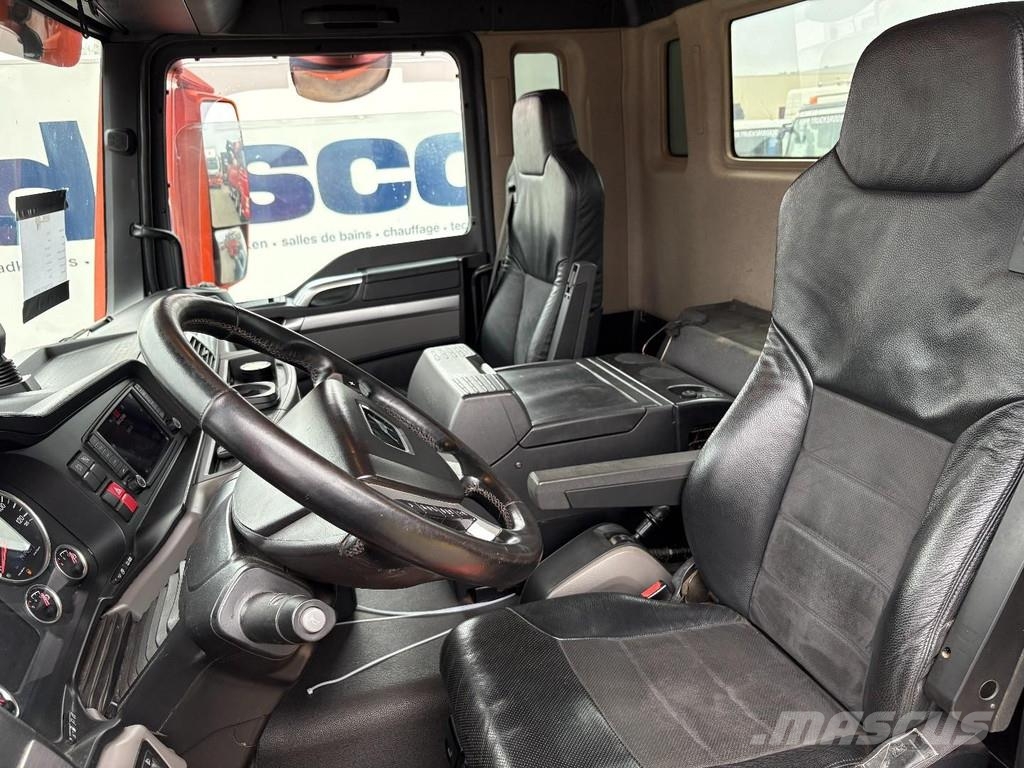 MAN TGS 30,500 + CONTAINER SYSTEM + 6X2 + STEERING / L Treileri ar āķi