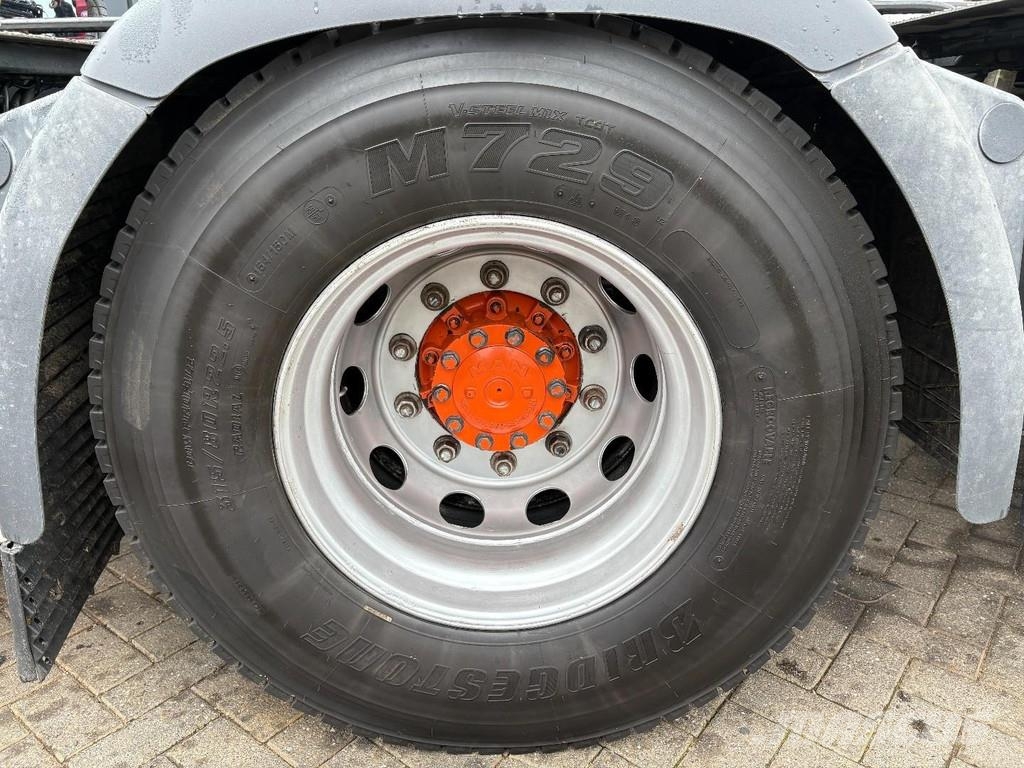 MAN TGS 30,500 + CONTAINER SYSTEM + 6X2 + STEERING / L Treileri ar āķi
