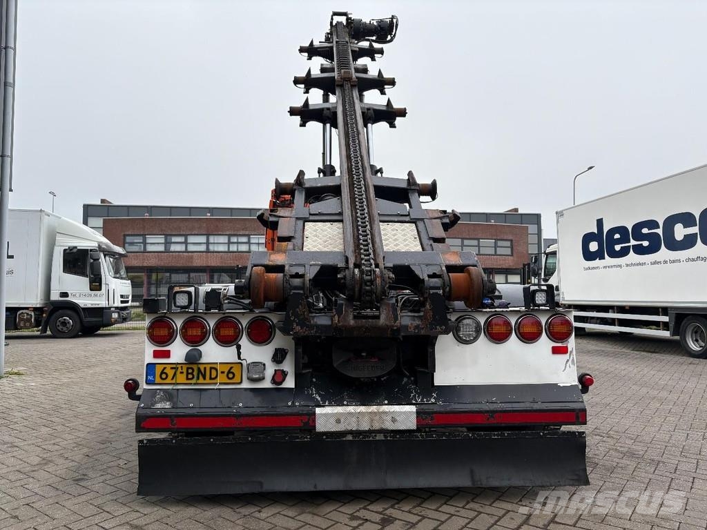 MAN TGS 30,500 + CONTAINER SYSTEM + 6X2 + STEERING / L Treileri ar āķi