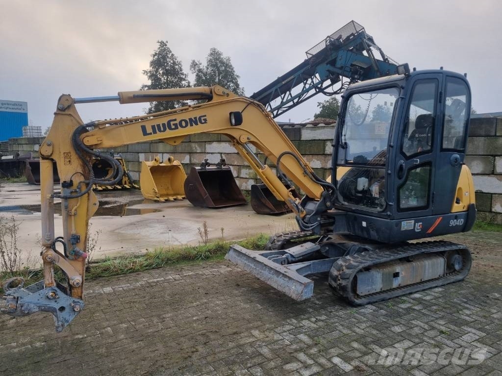 LiuGong 904D Minigraafmachines < 7t