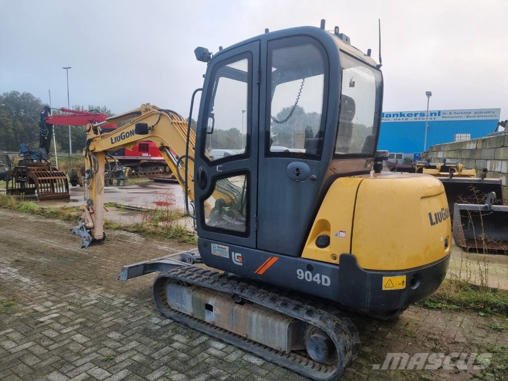 LiuGong 904D Minigraafmachines < 7t