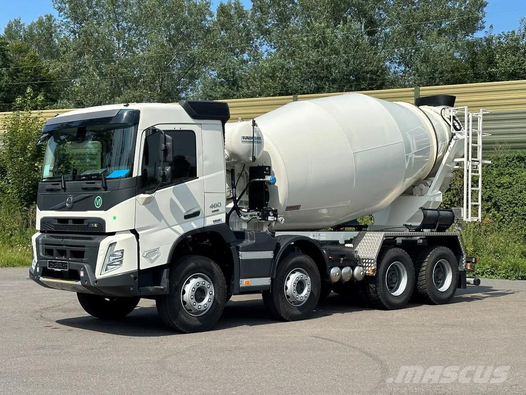 Volvo FMX 500 Volvo FMX13 500 8X4 Euro6e L13 EuromixMTP 混凝土搅拌车