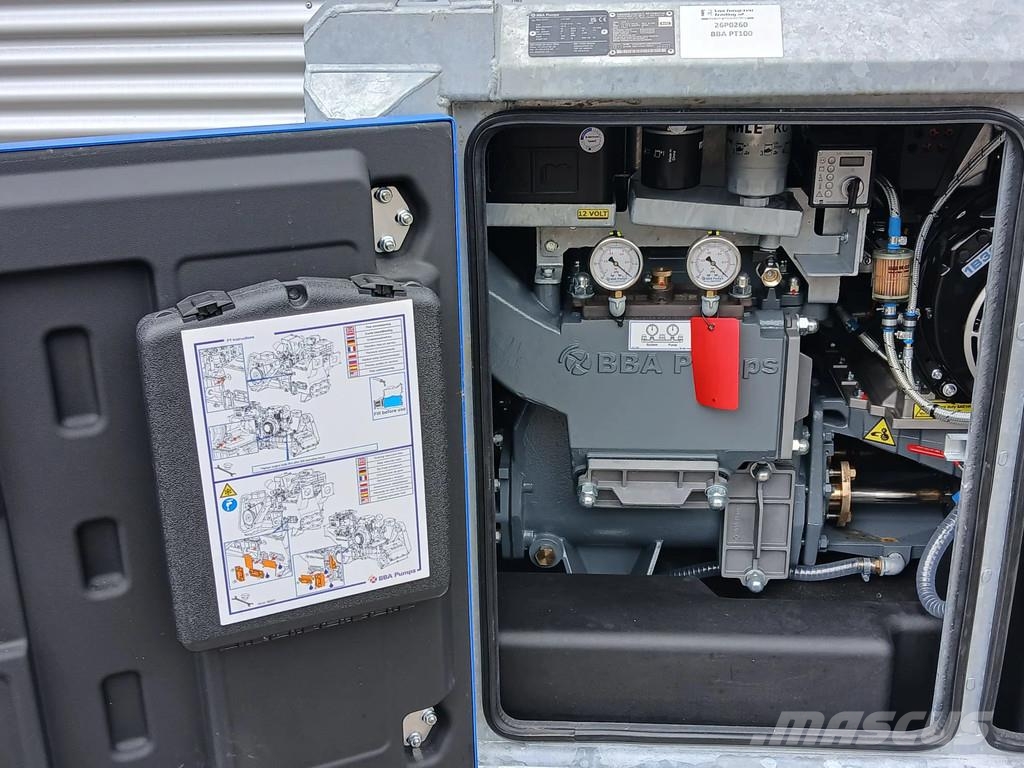 BBA PT100 D130 with HATZ 1B30 مضخات المياه