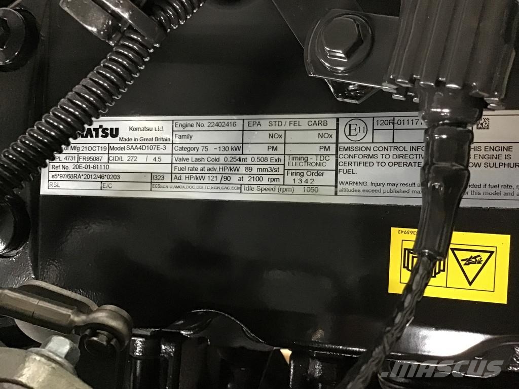 Komatsu SAA4D107E-3 CPL4731 NEW Motores