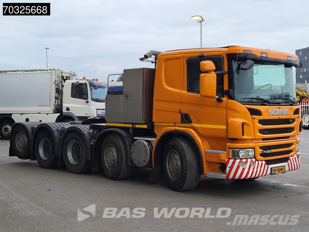 Scania P480 10X4 150T Full-Air Retarder Standklima Leder Седельные тягачи