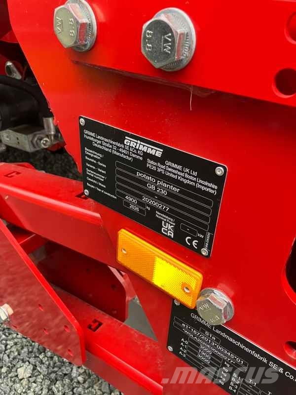 Grimme GB 230, 2 Row Potato Belt Planter Lantbruk - Övrigt