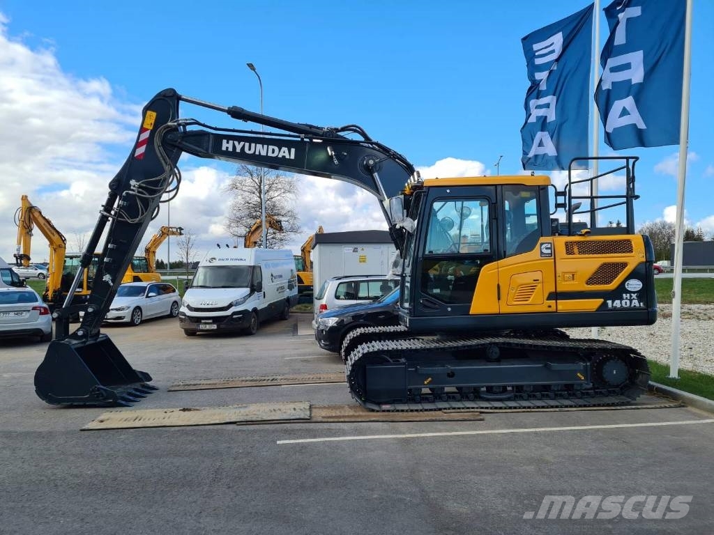 Hyundai HX140AL Excavadoras sobre orugas