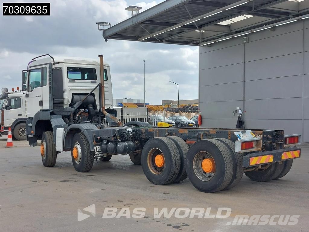 MAN TGA 41.480 TGA 8X8 Full Steel Manual Gearbox Big-A 平板车