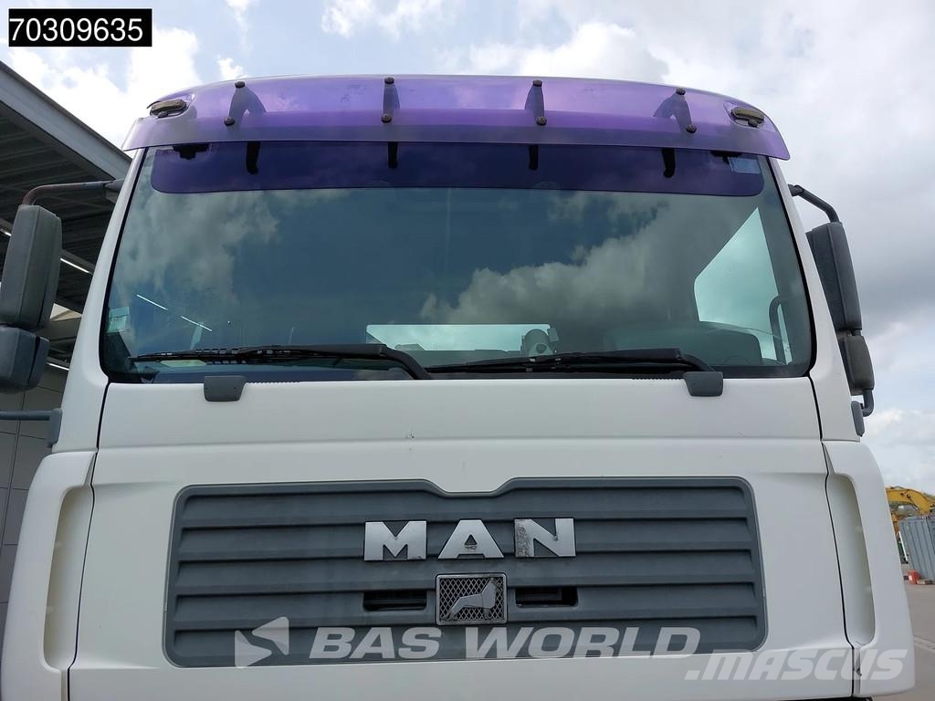 MAN TGA 41.480 TGA 8X8 Full Steel Manual Gearbox Big-A 平板车