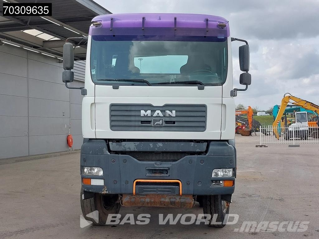MAN TGA 41.480 TGA 8X8 Full Steel Manual Gearbox Big-A 平板车