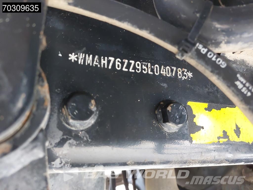MAN TGA 41.480 TGA 8X8 Full Steel Manual Gearbox Big-A 平板车