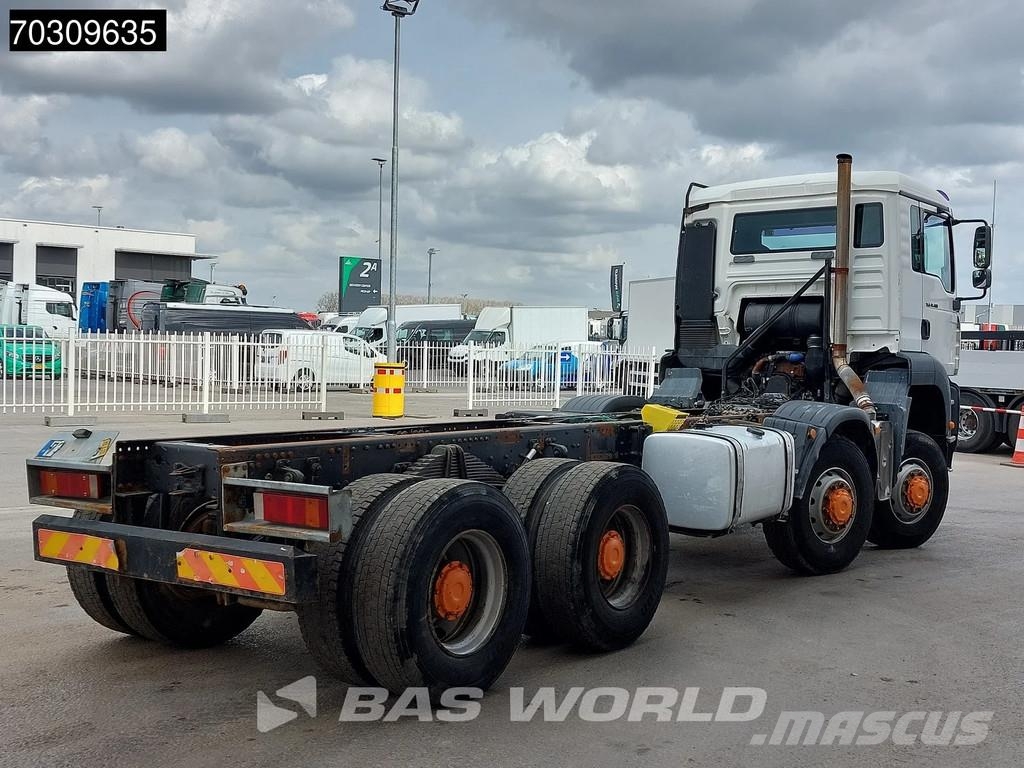 MAN TGA 41.480 TGA 8X8 Full Steel Manual Gearbox Big-A 平板车