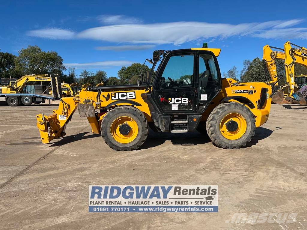 JCB 540-140 Teleskopski viličarji