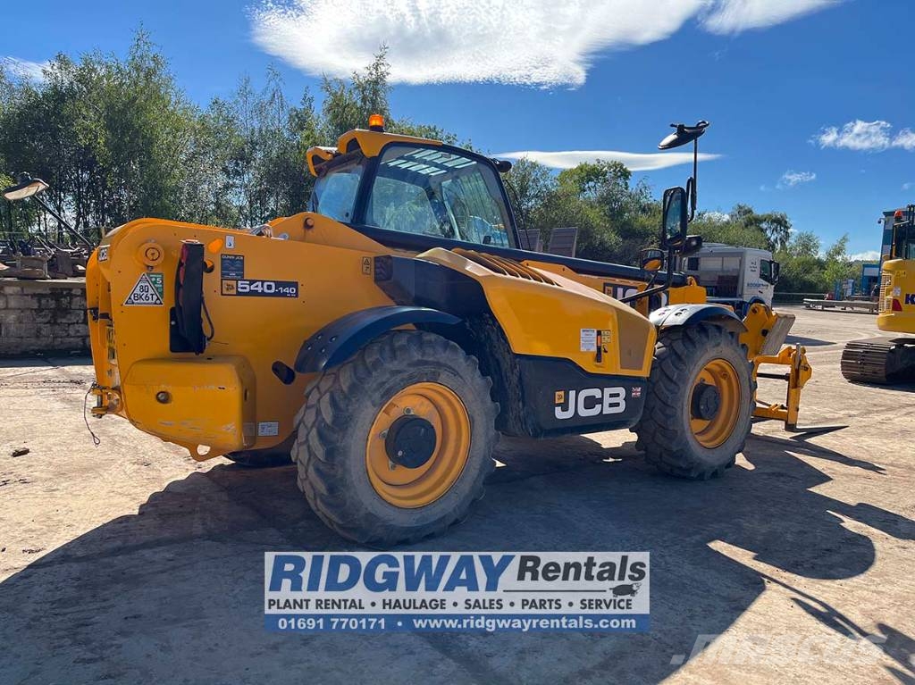 JCB 540-140 Teleskopski viličarji