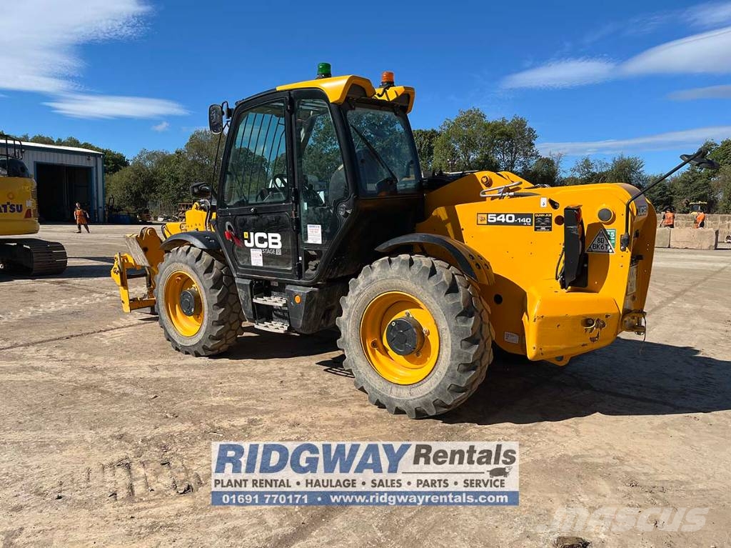JCB 540-140 Teleskopski viličarji