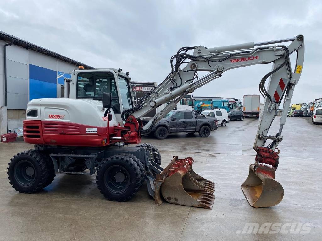 Takeuchi TB295W 4 ŽLICE POWERTILIT Excavadoras de ruedas