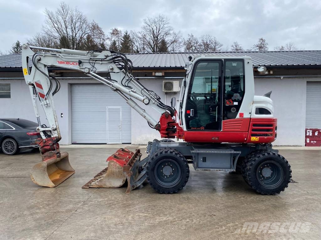 Takeuchi TB295W 4 ŽLICE POWERTILIT Excavadoras de ruedas
