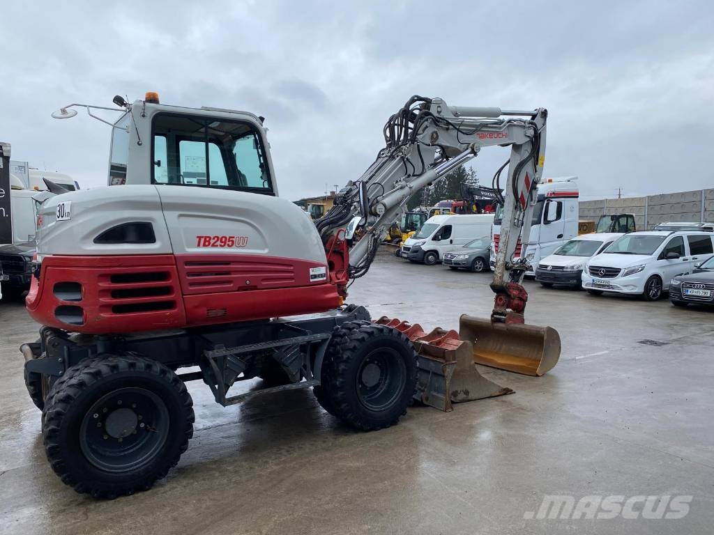 Takeuchi TB295W 4 ŽLICE POWERTILIT Excavadoras de ruedas