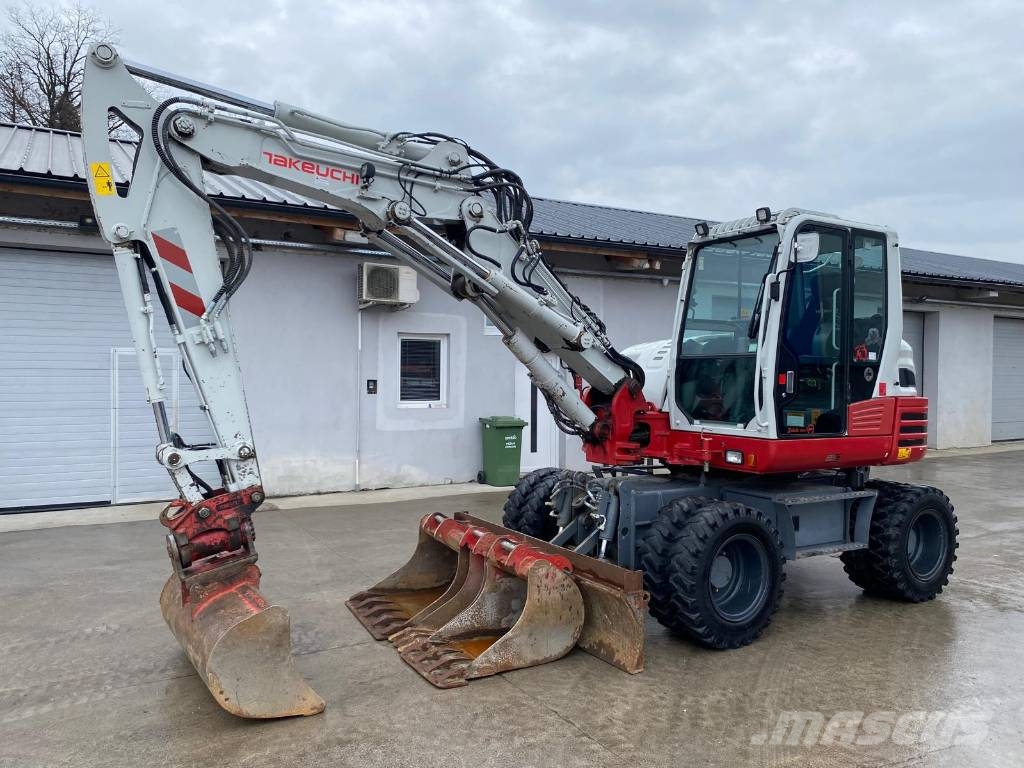 Takeuchi TB295W 4 ŽLICE POWERTILIT Excavadoras de ruedas