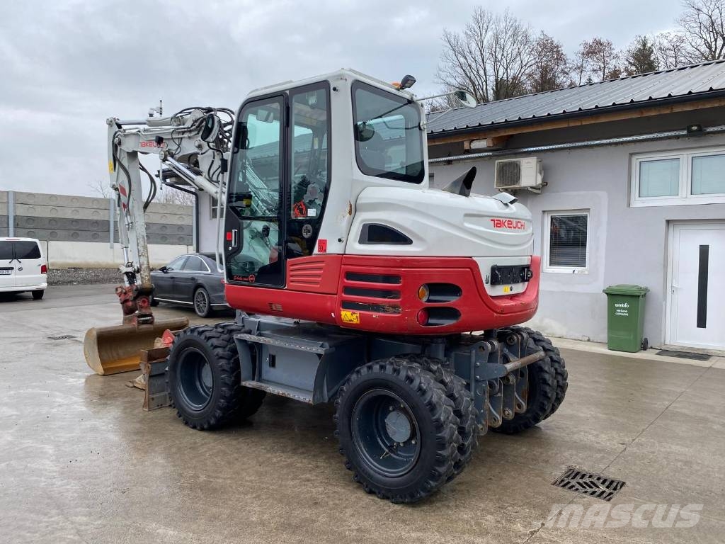 Takeuchi TB295W 4 ŽLICE POWERTILIT Excavadoras de ruedas