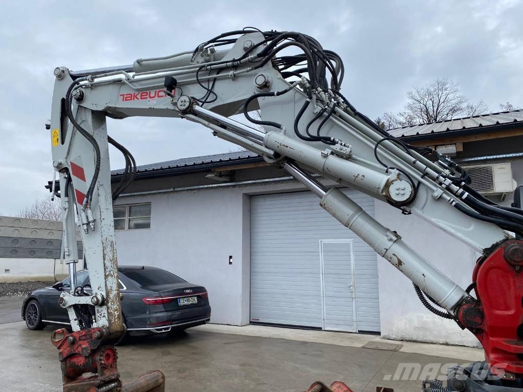 Takeuchi TB295W 4 ŽLICE POWERTILIT Excavadoras de ruedas